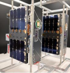 Two small satellites