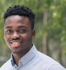 MIT senior Awele Uwagwu is majoring in chemical engineering with a minor in energy studies.
