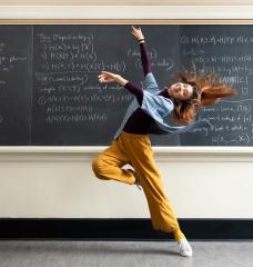 "I couldn’t have survived MIT without dance. I love the discipline, creativity, and most importantly the teamwork that dance demands of us," says senior math major Janabel Xia.