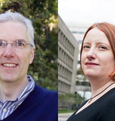 The two leads on the Climate Grand Challenge flagship project “Bringing Computation to the Climate Crisis" are Raffaele Ferrari (left) and Noelle Selin.