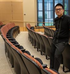 Enrolling in the DEDP program “has been game-changing,” graduate student Lyonel Tanganco says. “The program provides a solid foundation for understanding the world and how to make a positive, measurable difference in the lives of other people, especially the least fortunate among us.”