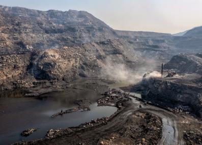 an active coal mine